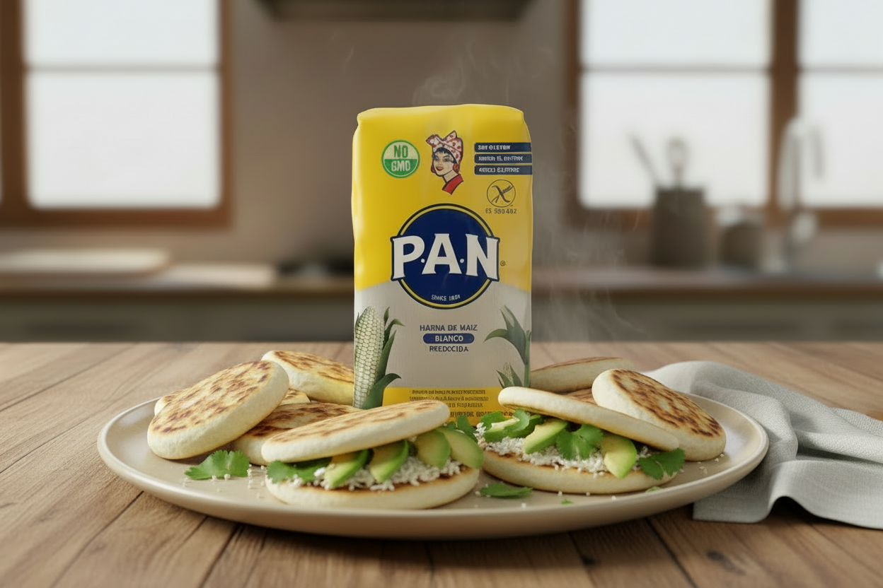 Harina Pan de blanca 1kg libre de gluten