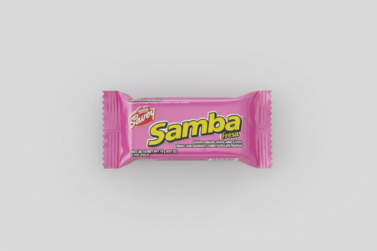 Samba de fresa mini 16g
