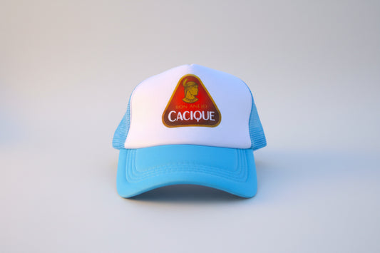 CAP blue and white