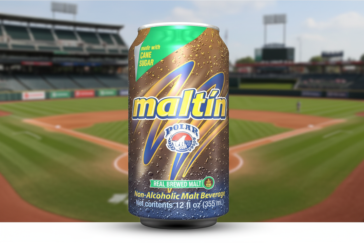 non alcoholic Maltin Polar can 355ml