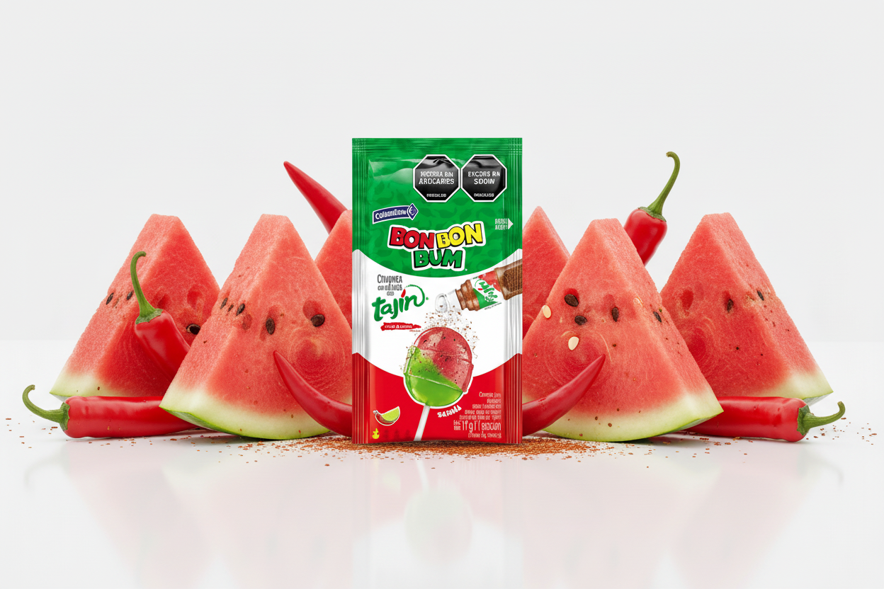 Tajín Watermelon 17g mixed now in Bon Bon Bum