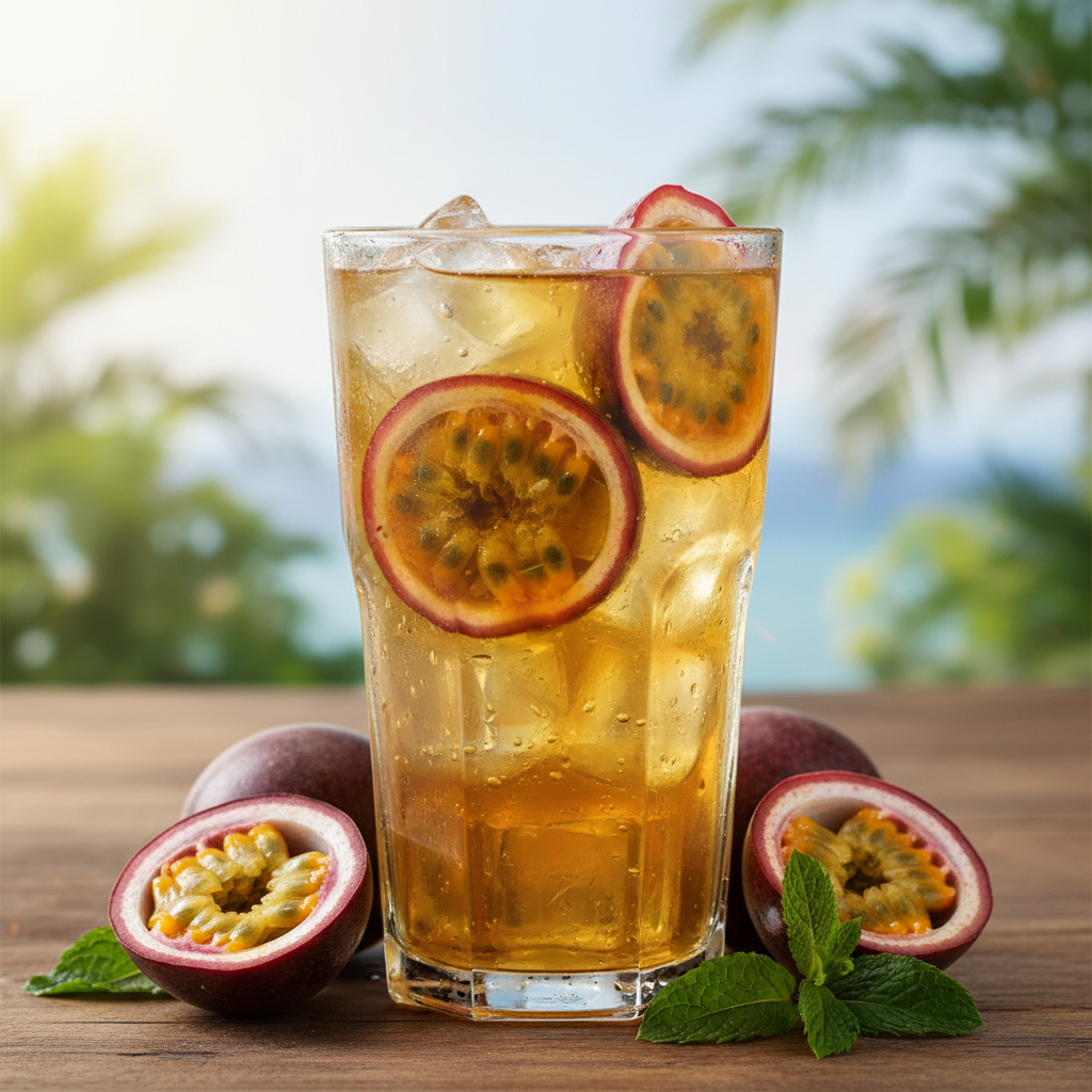 ice tea passion fruit