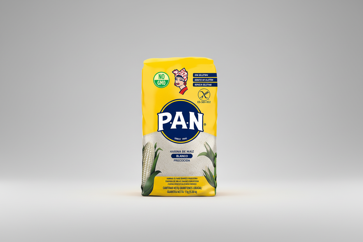 PAN Gluten free white corn flour 1kg