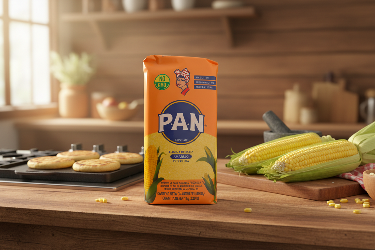 PAN corn flour yellow 1kg