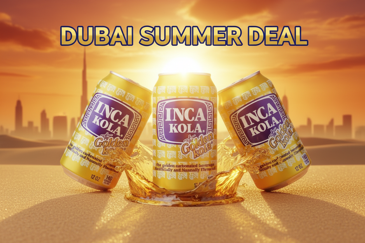 NON ALCOHOLIC DRINK Inca Kola 355ml Alu can