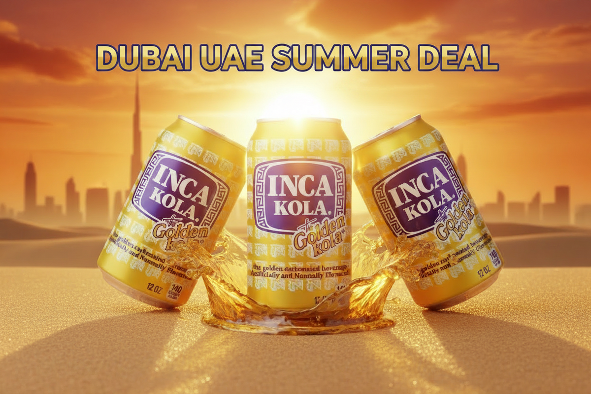 NON ALCOHOLIC DRINK Inca Kola 355ml Alu can