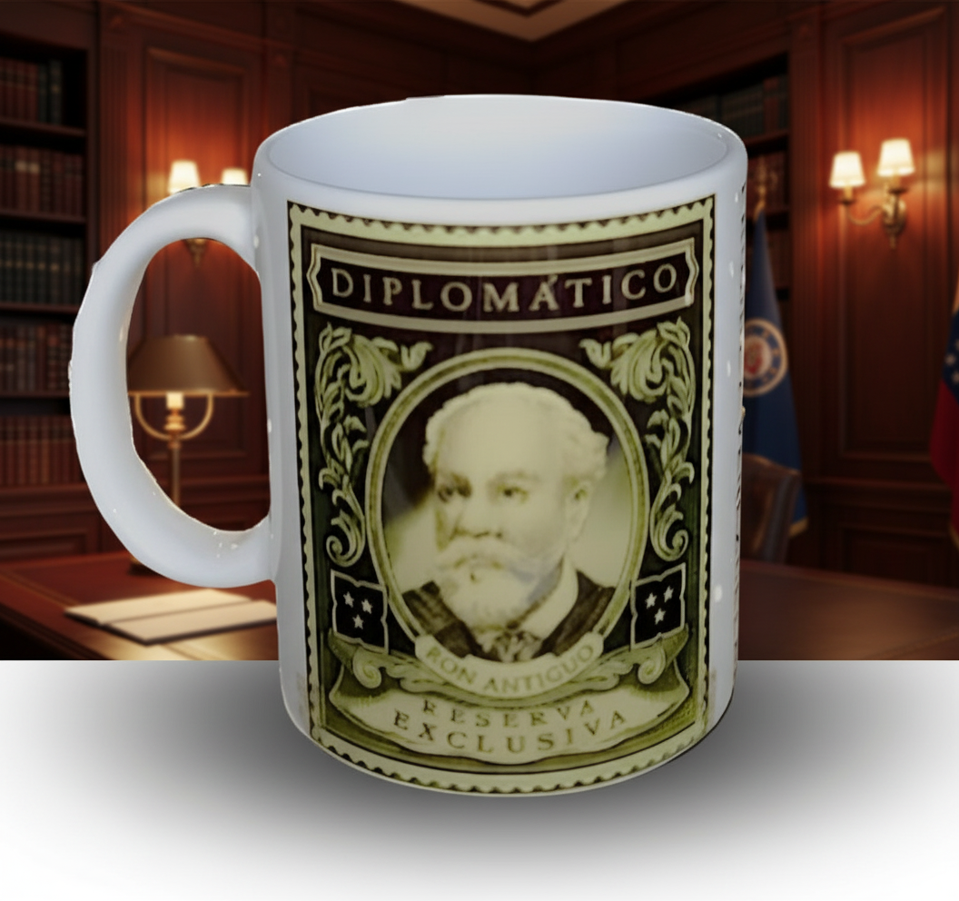 Mug Inspired in flavors of legends Diplomatic Rum